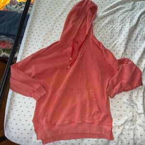 Aerie Orange Hoodie Sweatshirt